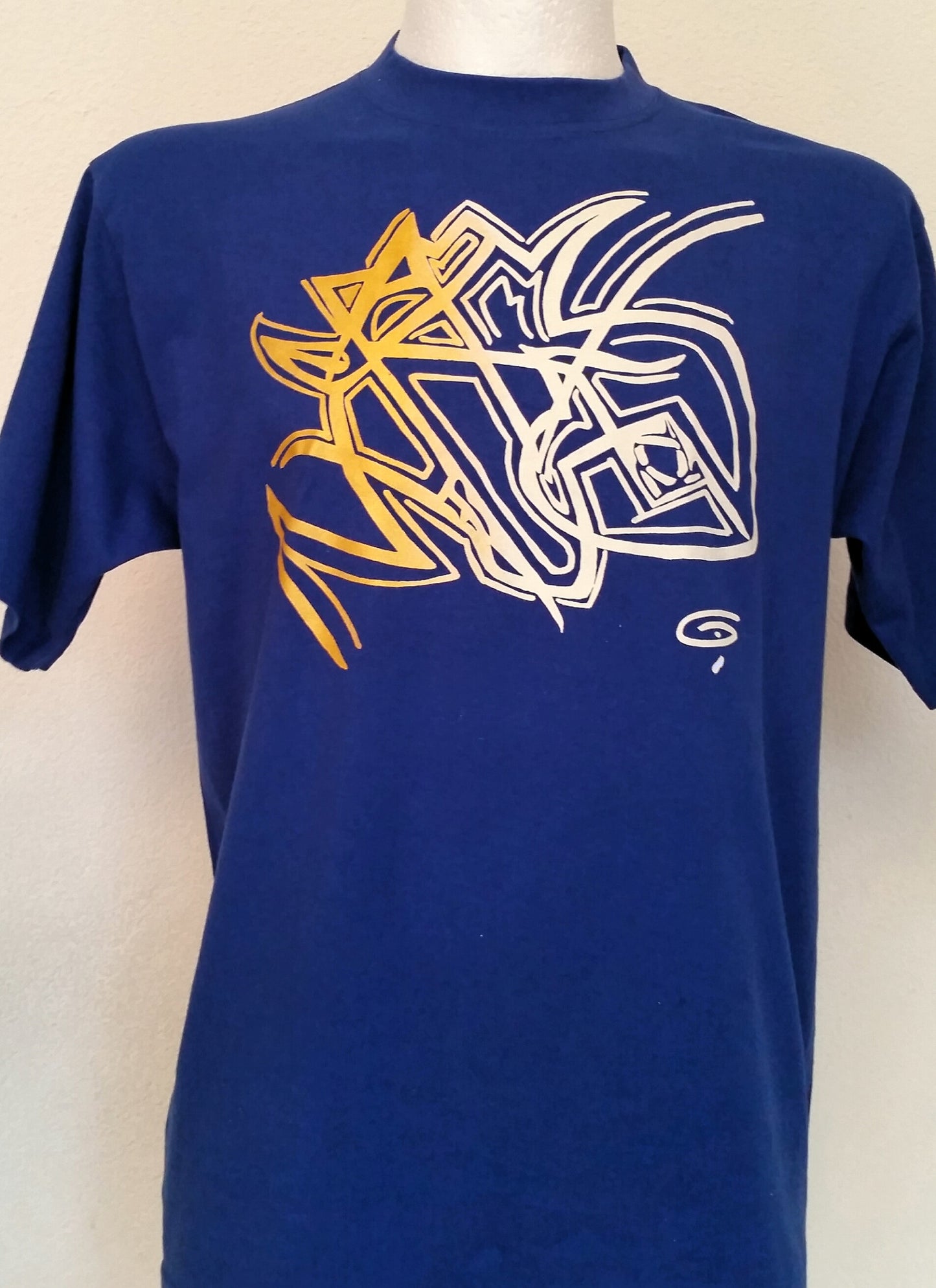 HIP HOP blau, T-Shirt